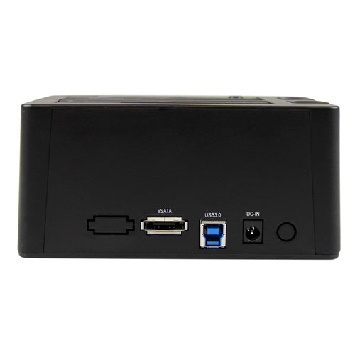 StarTech.com SDOCK2U33EB - USB 3.0/eSATA Dual HDD/SSD Dock w/ UASP