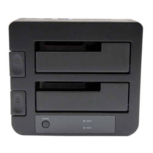 StarTech.com SDOCK2U33EB - USB 3.0/eSATA Dual HDD/SSD Dock w/ UASP