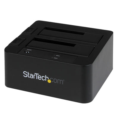 StarTech.com SDOCK2U33EB - USB 3.0/eSATA Dual HDD/SSD Dock w/ UASP