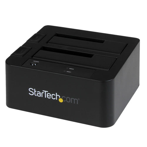 StarTech.com SDOCK2U33EB - USB 3.0/eSATA Dual HDD/SSD Dock w/ UASP