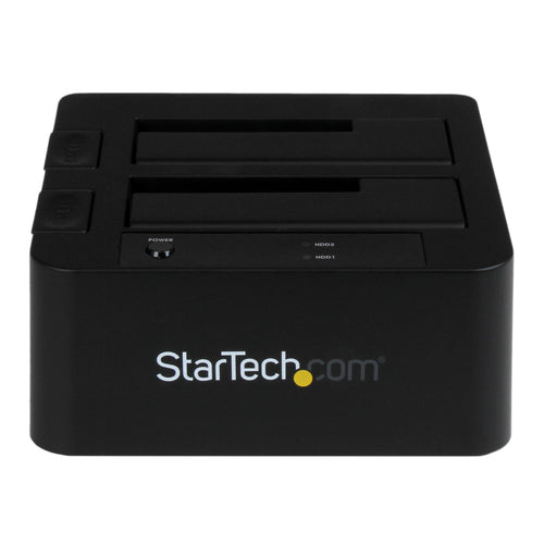 StarTech.com SDOCK2U33EB - USB 3.0/eSATA Dual HDD/SSD Dock w/ UASP