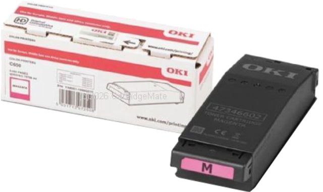 OKI YA8001-1088G034 Magenta Toner Cartridge for C650DN OK052