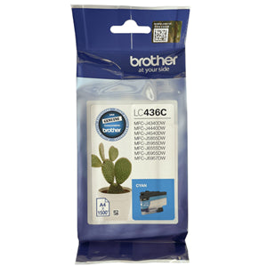 BCK97C - Brother LC436C Cyan Ink Cartridge
