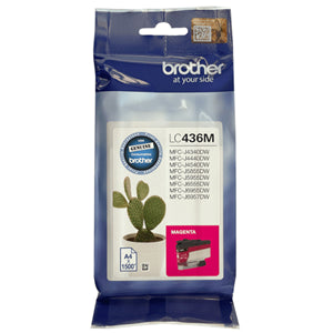 BCK97M - Brother LC436M Magenta Ink Cartridge
