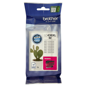 BCK99M - Brother LC436XLM MAGENTA Ink Cartridge