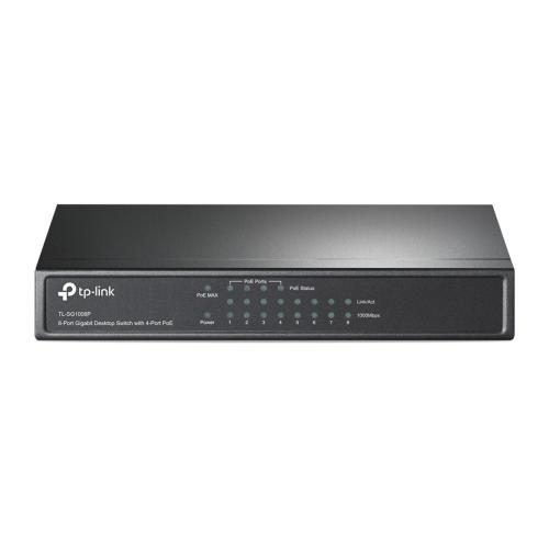 TP-Link TL-SG1008P 8-Port Gigabit Unmanaged PoE Switch with 4-Port PoE+ (Max