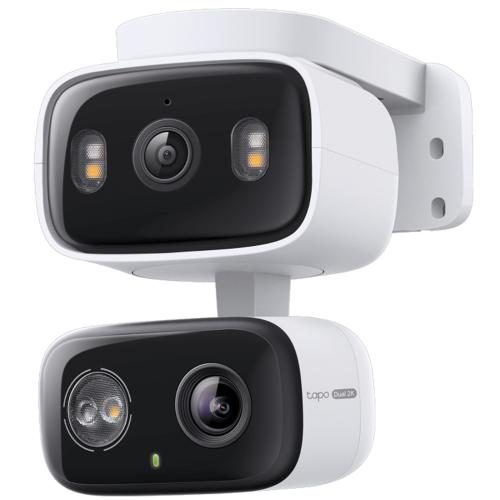 TP-Link Tapo C246D 3MP/2K Dual Lens Outdoor PT Wi-Fi Camera Two-Way Audio /