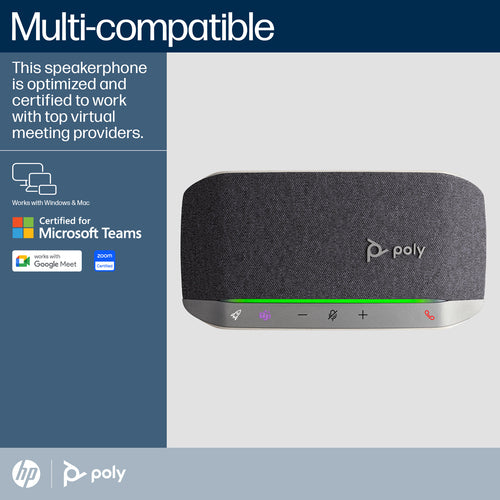 HP 7Y215AA - Poly Sync 20+M SP +USB-A to C +BT700+Pch