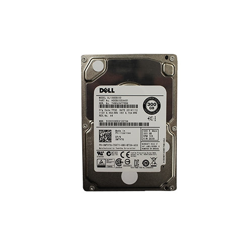MTV7G - Dell 300Gb SAS 6G 10K SFF DP HDD - APN