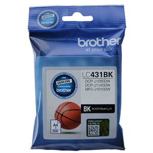 BCK88K - Brother LC431BK Black Ink Cartridge