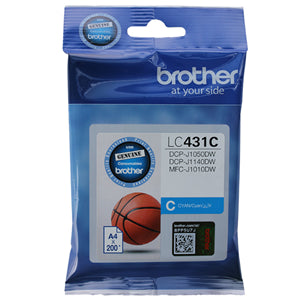 BCK88C - Brother LC431C Cyan Ink Cartridge