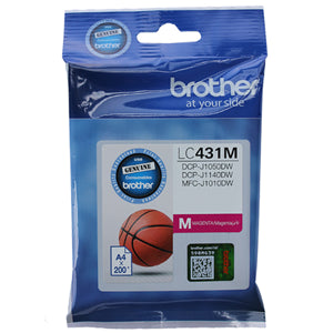BCK88M - Brother LC431M Magenta Ink Cartridge