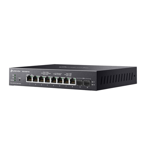 SG2210XMP-M2 - Omada SG2210XMP-M2 8-Port 2.5GE and 2-Port 10GE SFP+ Smart Switch with 8-Port PoE+