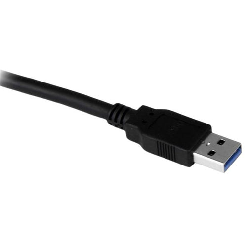 StarTech.com USB3SEXT5DKB - 5ft Black USB 3 Desktop Extension Cable