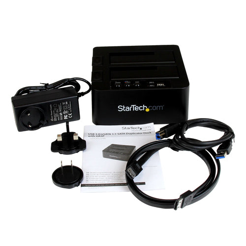 StarTech.com SDOCK2U33RE - USB 3.0 / eSATA HDD/SSD Duplicator Dock