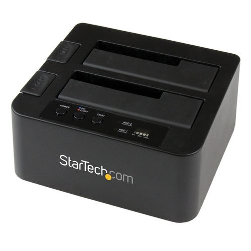 StarTech.com SDOCK2U33RE - USB 3.0 / eSATA HDD/SSD Duplicator Dock
