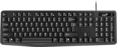 HW989 - Genius KB-117 USB Wired Keyboard Black