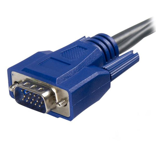 StarTech.com SVUSBVGA6 - 1.5m Ultra-Thin USB VGA 2-in-1 KVM Cable