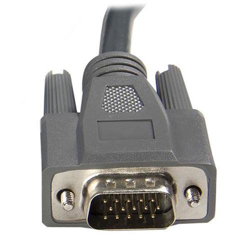 StarTech.com SVUSBVGA6 - 1.5m Ultra-Thin USB VGA 2-in-1 KVM Cable