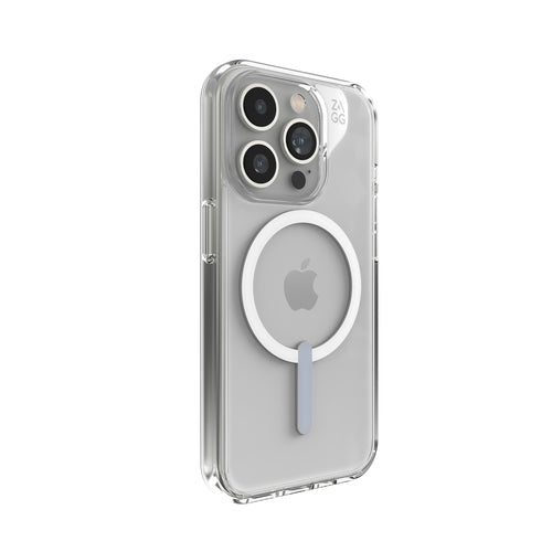 Zagg International 702312618 - ZAGG Crystal Palace Snap - iPhone 15 Pro - Clear