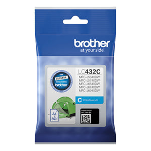 BCK101C - Brother LC432C Cyan Ink Cartridge