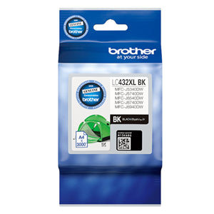 BCK102K - Brother LC432XLBK Black High Yield Ink Cartridge