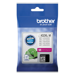 BCK102M - Brother LC432XLM Magenta High Yield Ink Cartridge