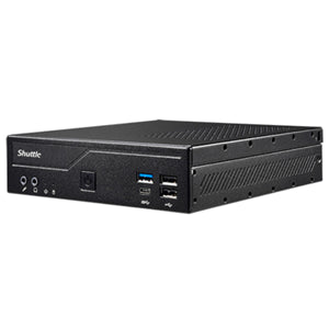 Shuttle DH610 LGA1700 DDR4 M.2 Slim Barebones PC 2GbE SX4758