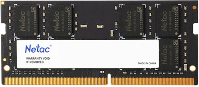 Netac Basic 16GB DDR4-3200 C22 SoDIMM Lifetime wty NB2826