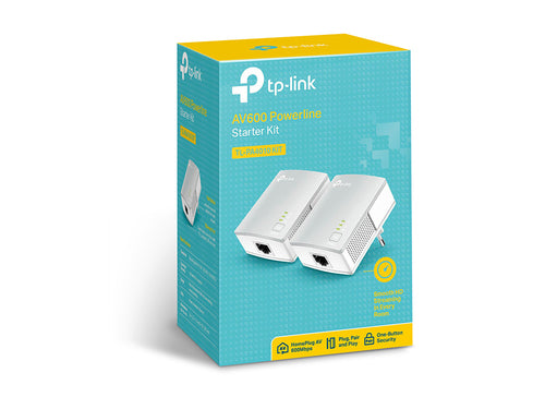 TP-Link TL-PA4010 KIT - TP LINK AV600 Nano Powerline Adapter Starter Kit,  600Mbps