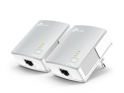 TP-Link TL-PA4010 KIT - TP LINK AV600 Nano Powerline Adapter Starter Kit,  600Mbps