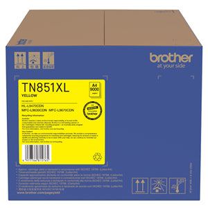 BTN122Y - Brother TN851XLY Yellow High Capacity Toner