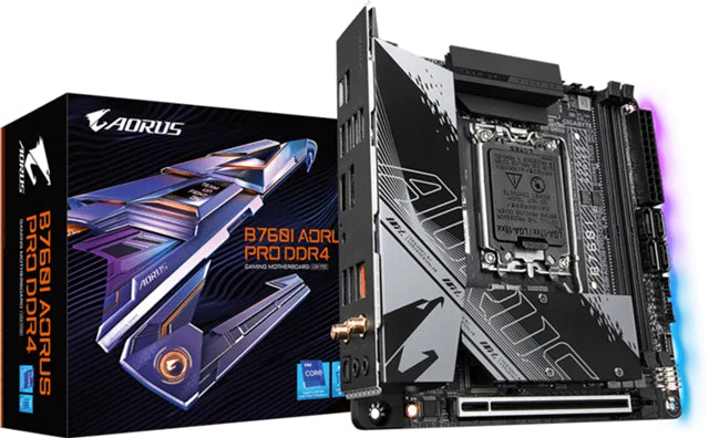 Gigabyte B760i Aorus PRO DDR4 mITX LGA1700 Motherboard MGI51