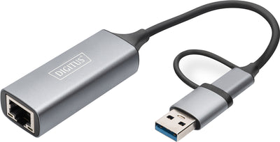 Digitus 2.5G Ethernet USB-C Adapter 0.15m