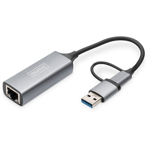 US587 - Digitus 2.5G Ethernet USB-C Adapter 0.15m
