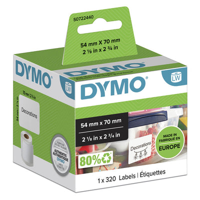 S0722440 - Dymo MP Label 54mm x 70mm