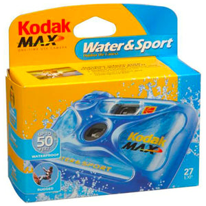 KOD8380 - Kodak Water & Sport Kamera - 27 Aufnahmen (Einwegkamera)
