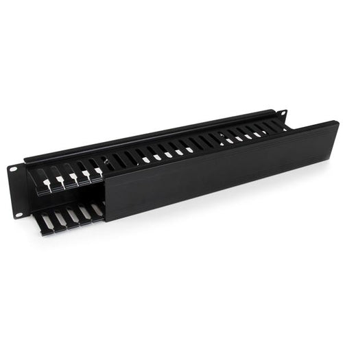 CMDUCT2U - STARTECH.COM 2U SERVER RACK CABLE MANAGEMENT PANEL WITH COVER 2 YR