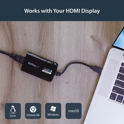 StarTech.com USB32HDPRO - USB 3.0 to HDMI Video Graphics Adapter