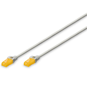 DK-1617-005S - Digitus UTP Slim CAT6 Patchkabel - 0,5M Grau