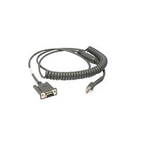 ZEBRA CABLE DATA SCANNER RS232 2.8M CLD 12V