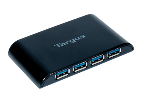Targus ACH124US - HUB 4-PORT USB 3.0 BLACK GRAY OEM