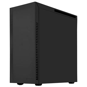 SilverStone KL07B-E Kublai ATX Black Quiet Tower Case HT4025