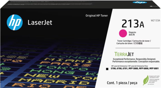 HP 213A Magenta Original LaserJet Toner Cartridge HTR5163