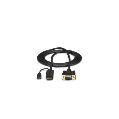 StarTech.com HD2VGAMM10 - 10ft HDMI to VGA active converter cable
