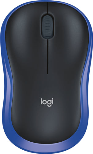 Logitech M185 USB Wireless Compact Mouse - Blue MC6326