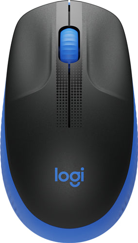 Logitech M190 Full Size Wireless Mouse - Blue MC6337