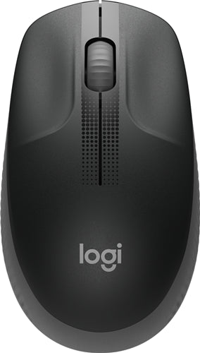 Logitech M190 Full Size Wireless Mouse - Charcoal MC6336