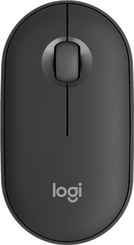 Logitech M350S Pebble 2 USB Wireless/Bluetooth Mouse - Graph