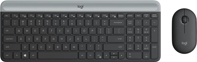 Logitech MK470 Slim Wireless Desktop Kit Black KB1251